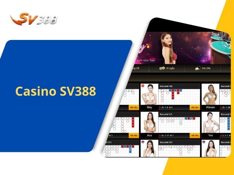 Casino SV388 là một trong số những sản phẩm được đầu tư phát triển tại SV388 Casino SV388 là một trong số những sản phẩm được đầu tư phát triển tại SV388
