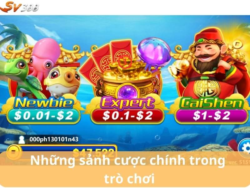 Các sảnh Bắn Cá Cai Shen hiện có tại nhà cái Các sảnh Bắn Cá Cai Shen hiện có tại nhà cái