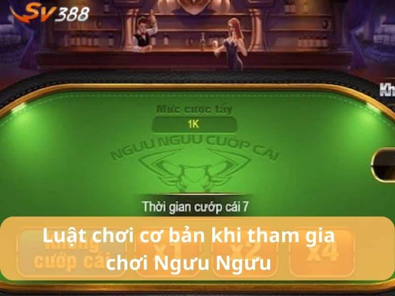 Luật chơi bài Ngưu Ngưu trong game bài SV388 Luật chơi bài Ngưu Ngưu trong game bài SV388
