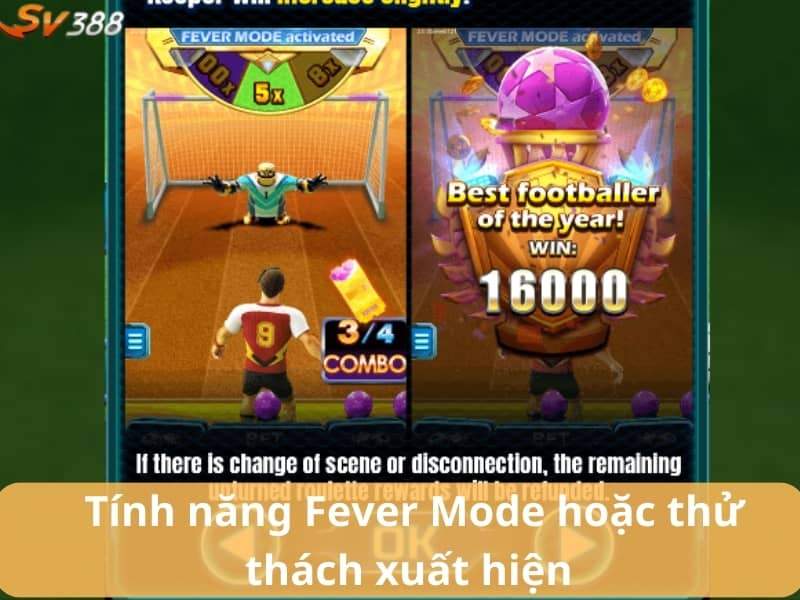 Tính năng Fever Mode sẽ xuất hiện trong quá trình chơi Tính năng Fever Mode sẽ xuất hiện trong quá trình chơi