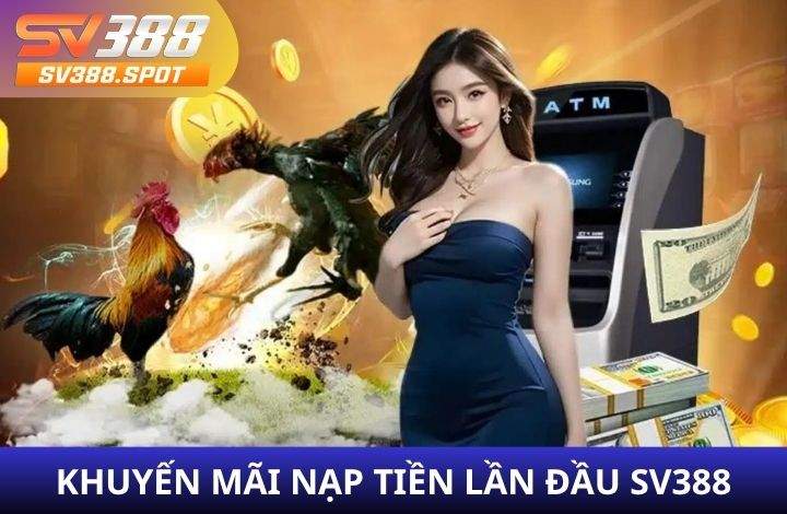 Khuyến mãi nạp tiền lần đầu SV388 lên tới 3888K