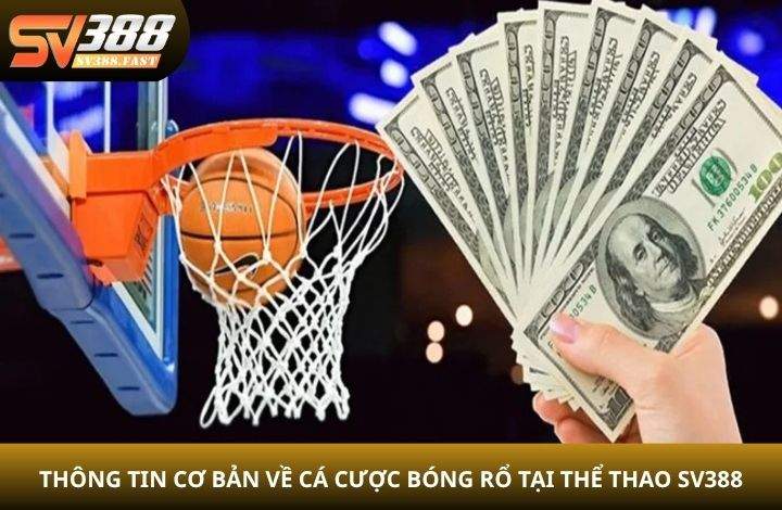 Cá cược bóng rổ tại Thể Thao SV388 có các loại kèo hấp dẫn nào